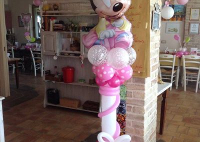 Balloon art battesimo