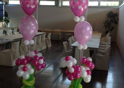 Balloon art battesimo