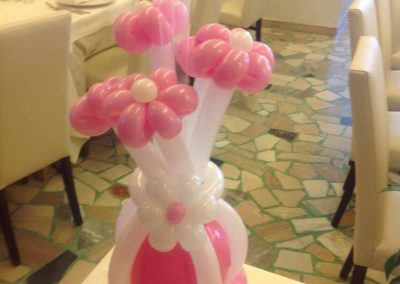 Balloon art battesimo