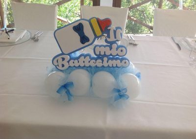 Balloon art battesimo