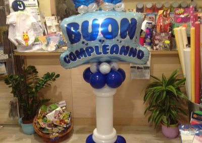 Balloon art compleanno