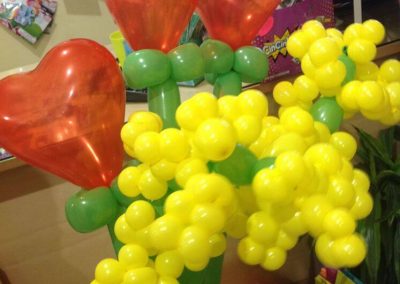 Balloon art festa donna