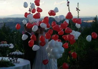 Balloon art matrimonio