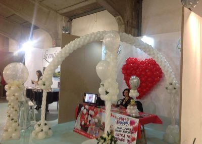 Balloon art matrimonio