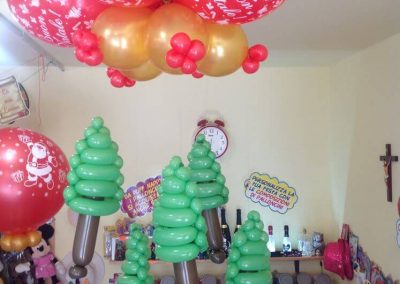 Balloon art natale