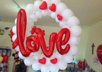 Balloon art san valentino