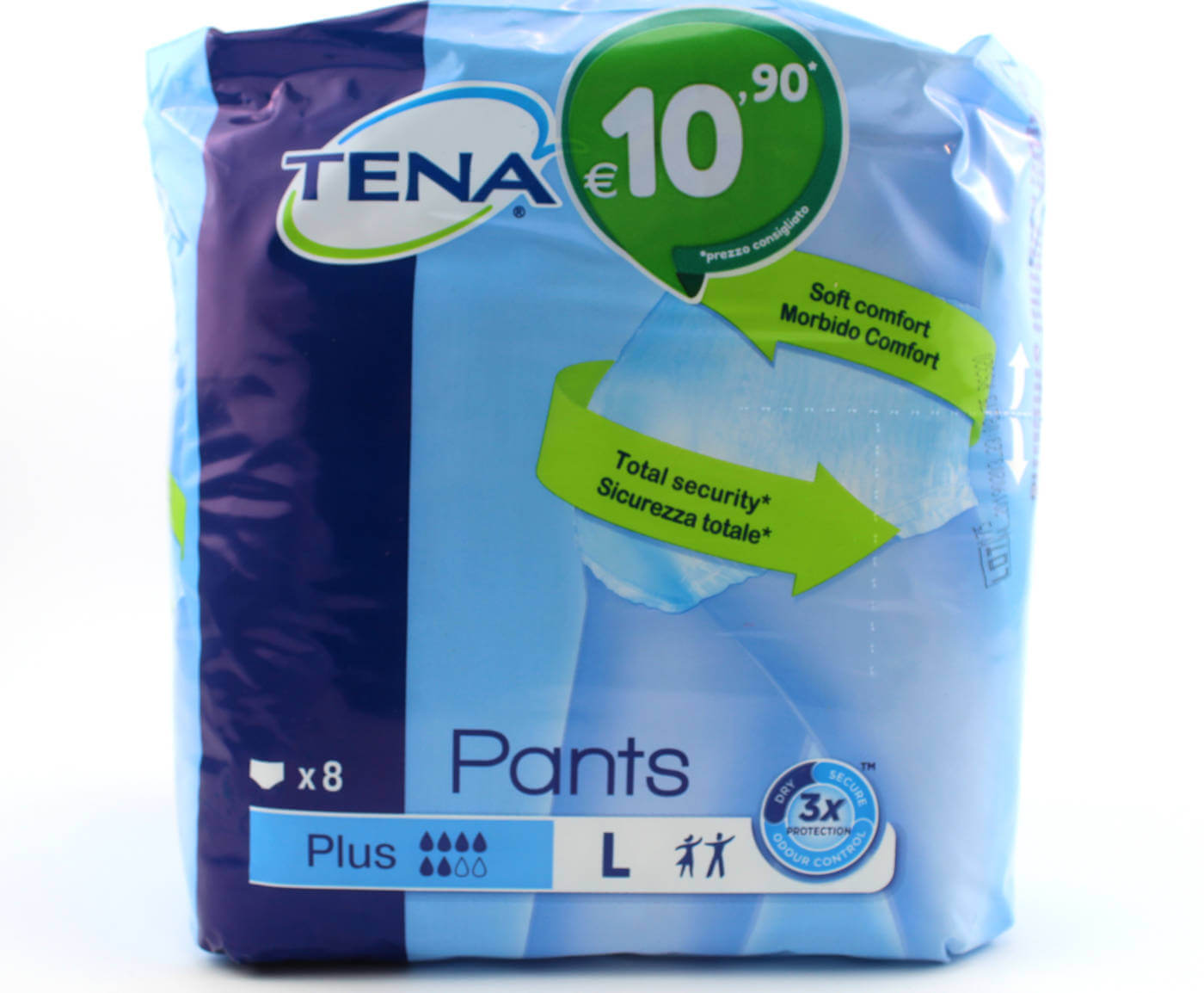 Mutande Post Parto Tena Pants Culottes Plus Night Taglia L 12